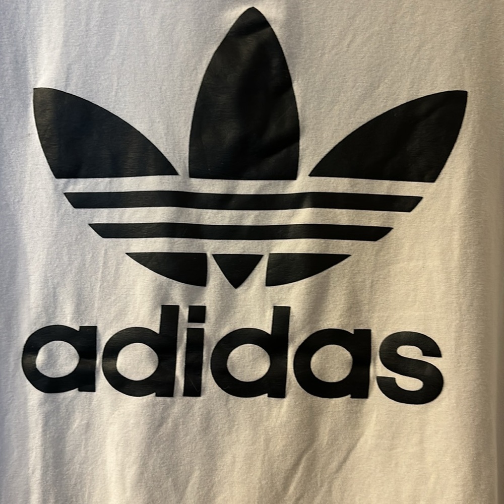 Adidas Basic Graphic Tee Size Medium - image 2